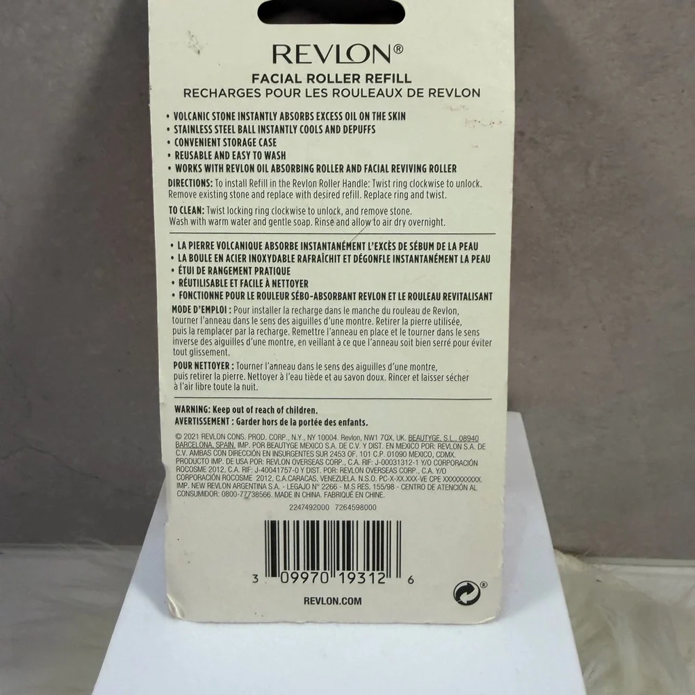 🩷5/$10🩷 Revlon Facial Roller Replacement Balls - Red, Cream, Silver